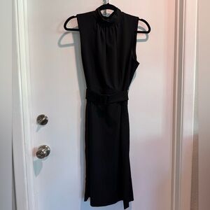 Black Belted Dress